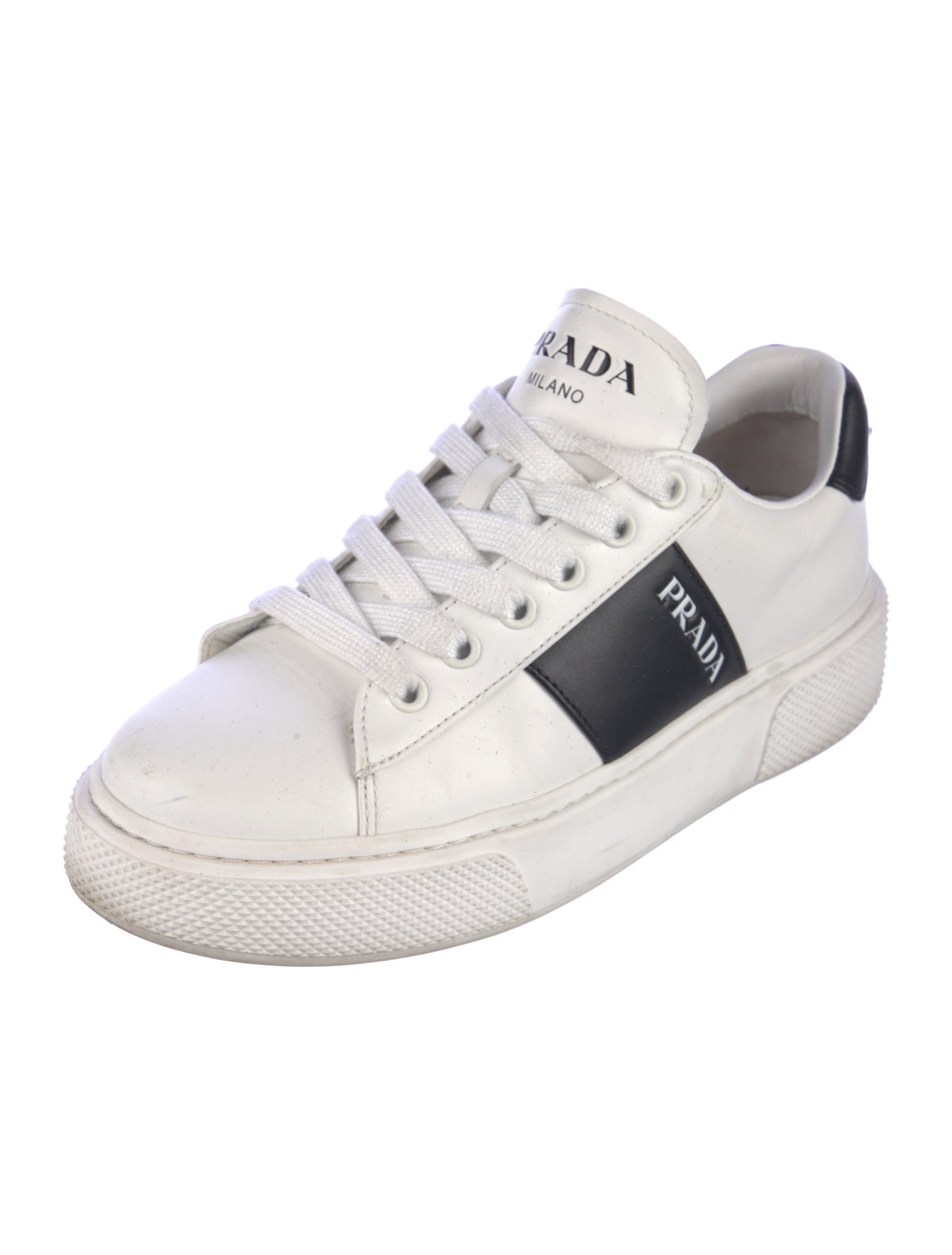 Prada Leather Sneakers
